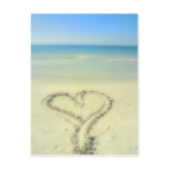 Love On the Beach Post Card