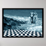 Love on the Beach Poster posters