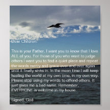 Love One Another by Tom Krause Poster