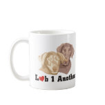 Love One Another Labrador Theme Mugs