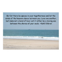 Love One Another - poster print by Horseshoes3 Love One Another - poster print