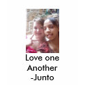 Love one another T-Shirt by juntoband Love one another T-Shirt