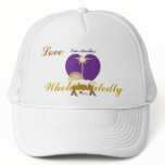 Love One Another Wholeheartedly-Customize hats