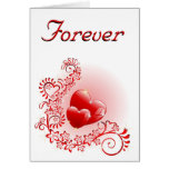 Love Ornamental Hearts Cards
