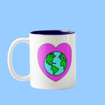 Love Our Planet Earth Mug mugs