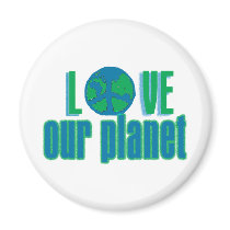 love our planet magnets