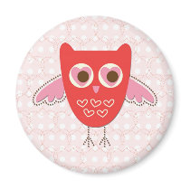 love owl magnet magnets