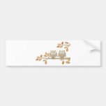 Love Owls in Tree Bumper Sticker