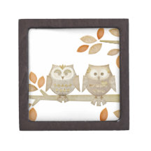 Love Owls in Tree Premium Gift Box