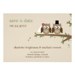 Love Owls Save The Date /Wedding Announcements
