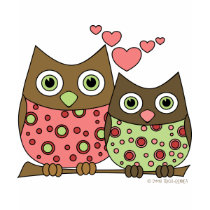 Love Owls t-shirts