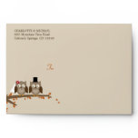 Love Owls Wedding - A7 Envelope envelopes