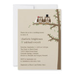 Love Owls Wedding Shower/Rehearsal Dinner Invites invitations