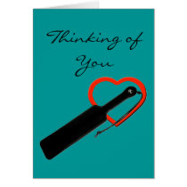 Love Paddle Greeting Cards by uniqueandkinky Love Paddle Greeting Cards