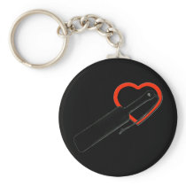Love Paddle Key Chain