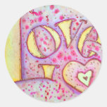 Love Painting Stickers