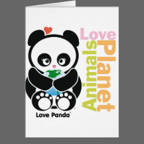 Love Panda® Greeting Cards cards