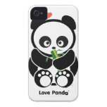 Love Panda® iPhone 4/4S Case-Mate Barely There™ iPhone 4 Case-Mate Cases
