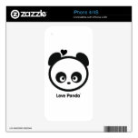 Love Panda® iPhone Skin Skins For iPhone 4