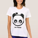 Love Panda® Micro-Fiber Ladies Apparel Tshirt