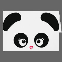 Love Panda® Note Card cards