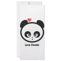 Love Panda® Rack Card