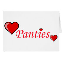 Love Panties cards