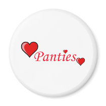 Love Panties Fridge Magnet
