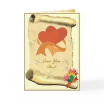 Love Paper - Father's Day Card by elenaind Love Paper - Father's Day Card