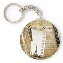 Love Paris Key Chain