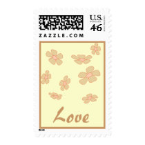 Love pastel flowers postage by DonnaGrayson Love pastel flowers postage