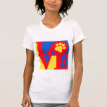 LOVE paw print T-shirts