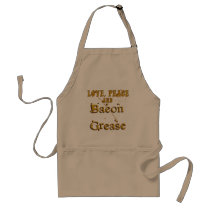Love Peace & Bacon Grease Aprons