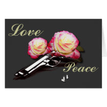 Love Peace Card