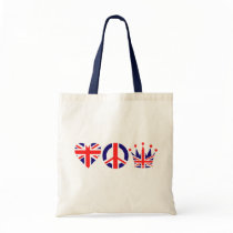 Love Peace Crown bags