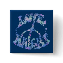 Love-Peace-Haight Button