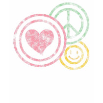 Love Peace Happiness t-shirts by 80s_Angel Love Peace Happiness t-shirts
