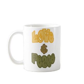 Love & Peace mug