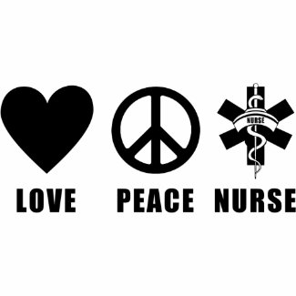 Love Peace Nurse bag