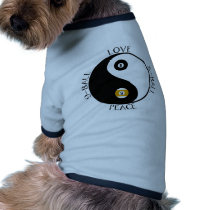 Love Peace pool pet clothing pet clothing by Satori_Design Love Peace pool pet clothing pet clothing