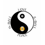 Love Peace pool shirts