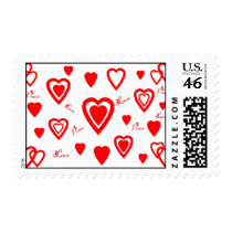 Love & Peace Postage postage