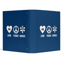 Love Peace RN Binders