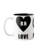 Love Peace RN mugs
