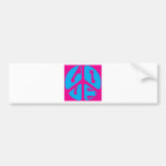 love peace sign bumper stickers
