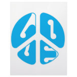 love peace sign personalized letterhead