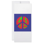 love peace sign rack cards