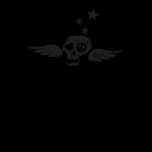 Love & Peace Skull with Wings T-shirts