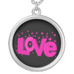 "Love" Pendant, Sterling silver
