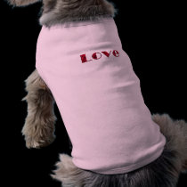 'LOVE' Pet Clothing pet clothing